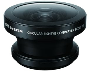 OM SYSTEM FCON-T02 Fisheye Converter for all TG Tough Cameras (TG-7, Olympus TG-6 etc.) – Underwater Wide-Angle Lens