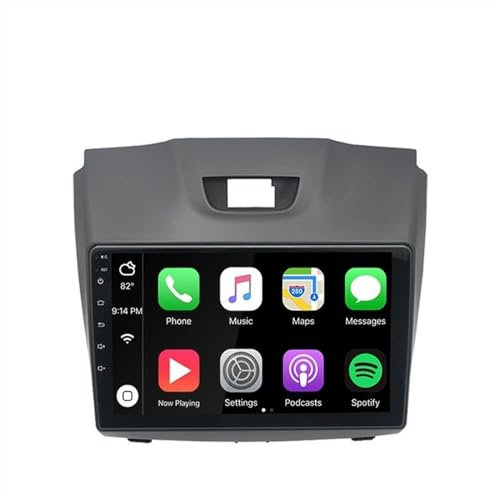 JINFOLI Lettore multimediale for auto Android 10 4G 64G DSP, for Chevrolet, Trailblazer, Isuzu, D-max Colorado S10 2 Din Autoradio GPS Stereo WiFi Impianto audio stereo per auto(2GB 16GB WIFI)