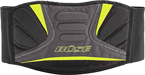 Büse Curve Nierengürtel (Black/Yellow,XXL)