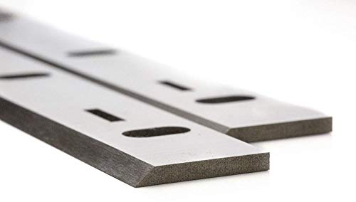 STAHLMANN Hobelmaschine Abricht- und Dickenhobel - 6 STÜCK Ersatz Hobelmesser 210x22x1,8mm