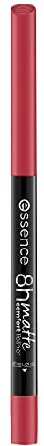 essence 8h MATTE comfort lipliner, Nr. 07, Rot, langanhaltend, sofortiges Ergebnis, matt, vegan, wasserfest, ohne Konservierungsstoffe, ohne Parabene, 1er Pack (0.3g)