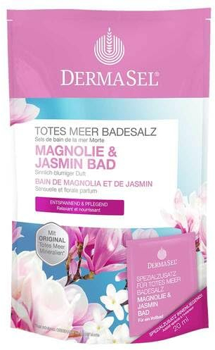DERMASEL Totes Meer Badesalz Magnolie & Jasmin 1 P