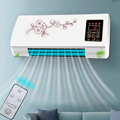 Split Max Aire Acondicionado Portatil,2 In 1 Portable Air Conditioning,2024 New Wall Mounted Air Conditioner,With Remote, For Home/Office/Bedroom (White A)