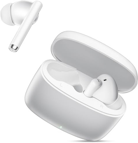 Auriculares inalámbricos para iPhone 17 16 Pro Max 16e 15 14 13 12, auriculares in-ear Bluetooth con micrófono inalámbrico USB C auriculares deportivos con control táctil para Samsung A56 A36 A17 A57