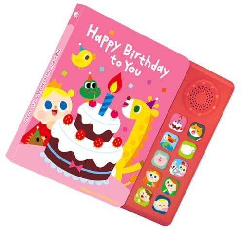 Libro De Voz Para Niños Juguete educativo de aprendizaje, 10 canciones | Libro De Canto Para Aprender Inglés Cantando Regalos Educativos Para Niños De Todas Las Edades