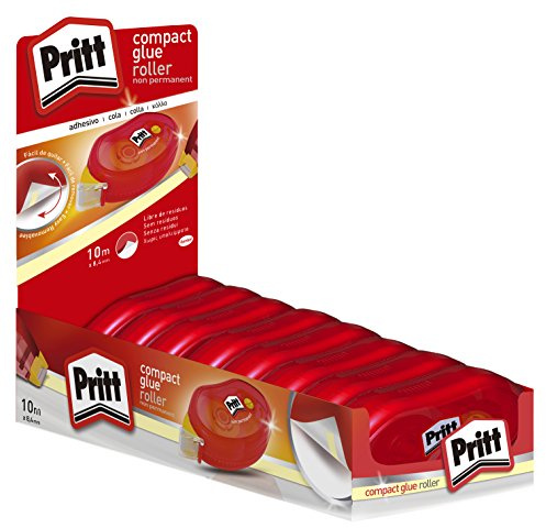 Pritt 2111972 – Roller Adesivo Rimovibile, 8 pezzi, 10 m