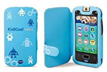 VTech - Étui Officiel KidiCom Bleu, NON COMPATIBLE AVEC LES VERSIONS 3.0 - Version FR
