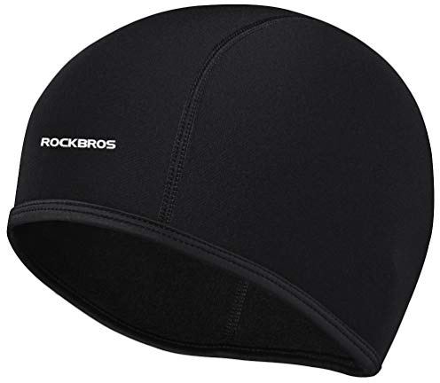 ROCKBROS Skull Cap Men's Winter Cycling Cap Windproof Thermal Helmet Liner