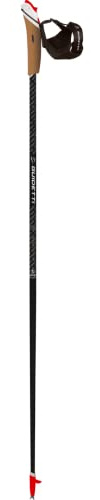 Guidetti - Bâtons Marche Nordique - Vent des Fjords UT70 - Polaire (Noir), 115 cm