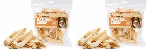 Bastoncini per cani – Orecchie di pecora – 200g – senza glutine – snack naturale e digeribile (Confezione da 2)