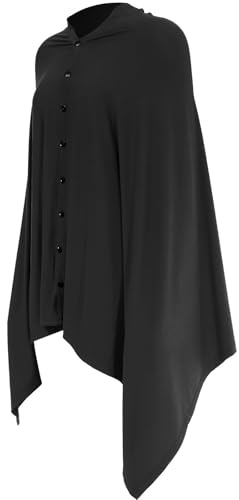 OSOLADY Bufanda de Lactancia de Algodón Cómoda y Transpirable para Madres Lactantes, Poncho Multifuncional para Amamantar en Interiores y Compras