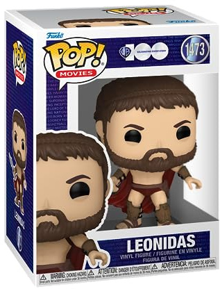 Funko Pop! Movies: 300 - King Leonidas - 1/6 Quote Für Seltene Chase-Variantease - 300 The Movie - Vinyl-Sammelfigur - Geschenkidee - Offizielle Handelswaren - Movies Fans