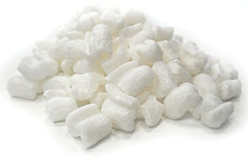 Verpackungschips 250 Liter | BIO Füllmaterial aus Pflanzenstärke | Polsterchips 100% biologisch abbaubar | wasserlösliche Füllchips