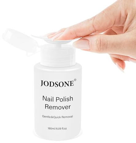 JODSONE 180 ml di solvente per unghie senza profumo, rimozione rapida dello smalto, grande capacità, durevole, universale per manicure domestiche e saloni professionali