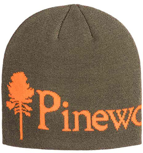 Pinewood 5897 Strickmütze Meliert Grün/Orange (120)