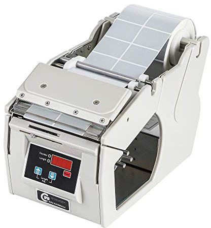 CGOLDENWALL Dispensador Automático de Etiquetas 110-180mm Opcional Ideal para Etiqueta Autoadhesiv/Barcode Etiquetas/Etiquetas de Seguridad/Embalaje Etiqueta (Ancho de Etiqueta: 5-100mm)