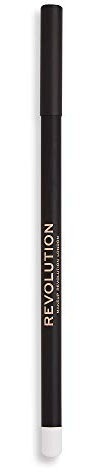 Makeup Revolution, Kohl Eyeliner, Eyeliner, White, 1.3g