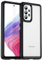SEAHAI Clear Case for Samsung Galaxy M13 4G / Samsung Galaxy M23 5G, Ultra Thin Premium Hard PC Back + Soft TPU Bumper Silicone Shockproof Cover Transparent Anti-Scratch Case, Black