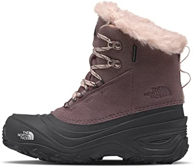 'The NORTH FACE Unisex Kid's Shellista Snow Boot, Gråbrun grå asfalt grå, 12 UK