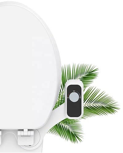 Kaelora Bidet Toilet Seat Attachment - Self Cleaning Water Sprayer Adjustable Pressure, Easy to Install