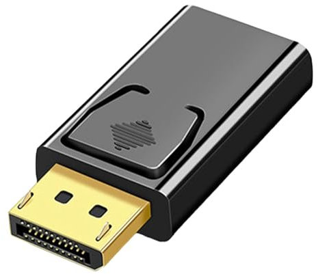 Adattatore Da DP A HD - Cavo Da DisplayPort A HD 4K60hz, Convertitore Da DisplayPort A HDMII Per Video Ad Alta Definizione, Adattatore Compatto Da DP A HDMII | Adattatore Da USB A HD, Da HD A DP