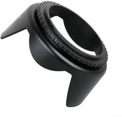 Parasole per obiettivo fotocamera con motivo floreale per Sony riduce al minimo il bagliore in piena luce (67 mm)