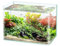 Fish Tank New Ultra Clear Glass Fish Tank Heated Curved Craft Desktop Small Aquarium Turtle Tank for Living Room Aquarium Kit(25cmx16cmx18cm)