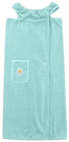 Albornoz de toalla para mujer, bata de baño de toalla para mujer, envolturas de toalla para la ducha, absorbente para el cuerpo, cambiador, bata de toalla de secado rápido, forro polar coral