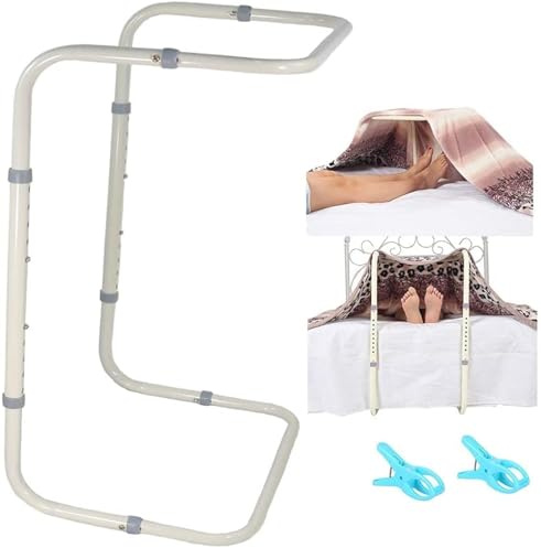 NEPPT Arceau pour Lit Arceau De Lit Lève-Couverture pour Pieds Support De Couverture 26-34 Pouces Berceau De Réglable Jambes, Genoux et Chevilles pour La Récupération Post-Chirurgie