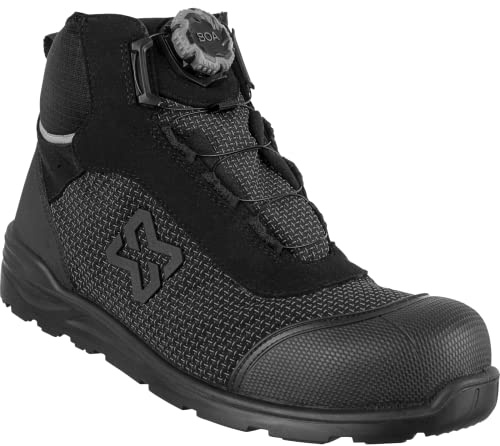 WÜRTH MODYF Sicherheitsschuhe S3 Cetus ESD BOA® in schwarz - Arbeitsschuhe für Herren und Damen - mit Metallelementen & wasserabweisend - in der Größe 47
