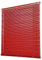 pingping1991 Aluminium Venetian Blind Alujalousie in rot Fensterjalousie Lamellen Metall Blendschutz Rollo Jalousie, für Zuhause/Schlafzimmer/Küche/Büro (50x100cm(WxH))