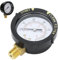Manometer Wasser 0-4 Bar, Manometer 1/4 Zoll, Manometer für Pool Filter 0-60 PSI, Druckluft Manometer 1/4 BSP-Messinganschluss, Manometer für Sandfilteranlage, Dual-Scale-Manometer, Wasser, Öl und Gas