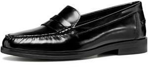 Geox Mocassins D CLORIDIE pour Femme, Noir, 41 EU, Noir, 41 EU