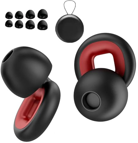 Maven Gifts Tappi per le orecchie per moto, 27 dB Wid Noie Reductio Reuale Hearig Protectio per Ridig, Cyclig, Camig ad Outdoor Sort, Earlug con