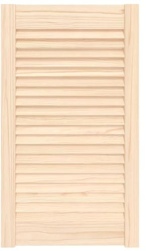 Porte à Persiennes, Porte d'armoire Panneaux de Placard Garde-Robe Buffet 69x39,4 cm bois de pin massif