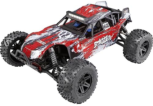 Reely RE-7043784 Stagger 1:10 RC Modellauto Elektro Buggy 4WD Kit Making, Transparent