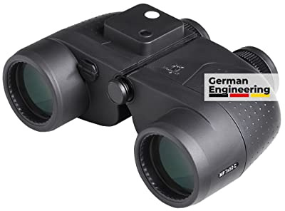 NOBLEX Fernglas NF 7x50 C Inception | Marine Fernglas wasserdicht mit Kompass | Geeignet zum Wassersport, Segeln oder als Bootszubehör | Wasserdichtes Fernglas | Fernglas Marine in schwarz