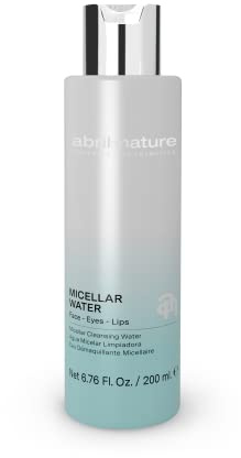 abril et nature | Agua micelar con ácido hialurónico 200 ml. Desmaquillante y purificante. Limpia, hidrata y refresca rostro, ojos y labios | 100% Vegano