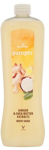 Morrisons Ginger & Shea Bath Foam 750ml