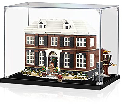 Acrylic Display Case for lego 21330 Home Alone, Acrylic Case for Lego Home Alone (Model NOT Included)(2MM)