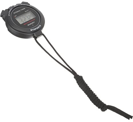 Gogogmee Chronomètre Électronique Étanche pour Sports Timer De Fitness Et Entraînement Accessoire Pratique pour Athlètes Et Étudiants