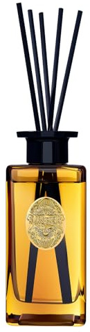 M&SENSE 300ml Diffuseur Parfum Maison|Nouvelle Maison Diffuseur de Parfum avec 7 Bâtonnets|Parfum D'intérieur De pour Salle de Bain,Chambre,Salon|Reed Diffuser