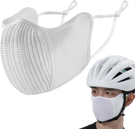 Halbmaske | UV-Schutz Gesichtsmaske - Staubdichte wiederverwendbare Atmungsaktive Ice Silk Maske für Laufen Wandern Sport Reise Alltag Outdoor-Aktivitäten