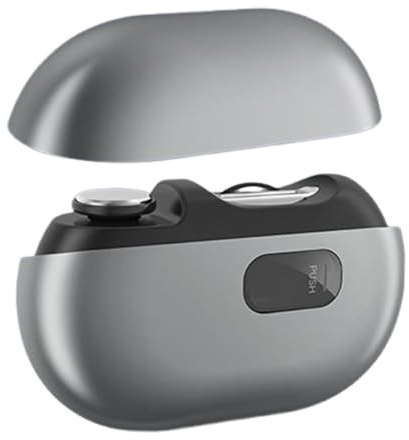 Cortador automático de uñas, cortador automático de uñas de los pies, cargador USB, dispositivo eléctrico de corte de uñas para familiares, niñas, amigos, esposa