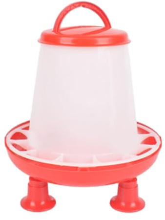 CLSSLVVBN Comedero automático Reforzado para Pollos. Suministros para periquitos, Aves y gallinas. Dispensador de Agua para Mascotas, Comedero de 1.5 kg