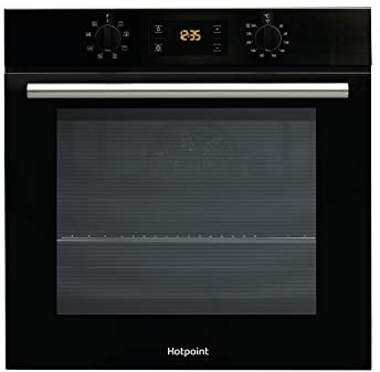 Hotpoint Electric Fan Assisted Single Oven - Black