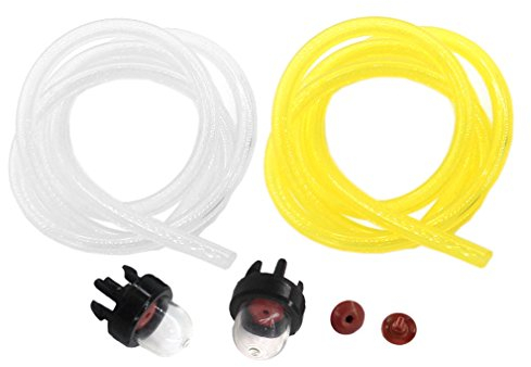 2x Primer Pompe d'amorçage et Tuyau pour Stihl FS36, FS40 FS44, FS120, FS200, fs250, FS300, fs350, FS400, fs450, FS480, FS500, FS550, FC44, FR350, FR450, fR480