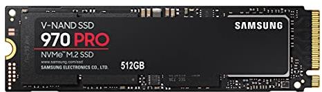 Samsung Memorie MZ-V7P512 970 PRO SSD Interno da 512 GB, PCIe NVMe M.2