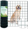 Amagabeli 1.2M x 20M Rust-Proof Heavy Duty PVC Coated Galvanized Wire Mesh Fence -(100x100mm Mesh, 2.2mm Wire)​ Garden Fencing, Chicken Coop Barrier, Dog, Chicken, Deer, Rabbit，Plant Trellis