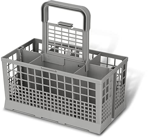 cigemay universell bestickkorg, med 8 fack hållbar multifunktionell fast universell bestickkorg, ABS diskmaskin för multifunktionsdiskmaskiner